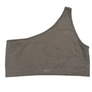 Set Active Gym Yoga Sportsbra Sculptflex Power Shoulder Bra One Strap Size M/L